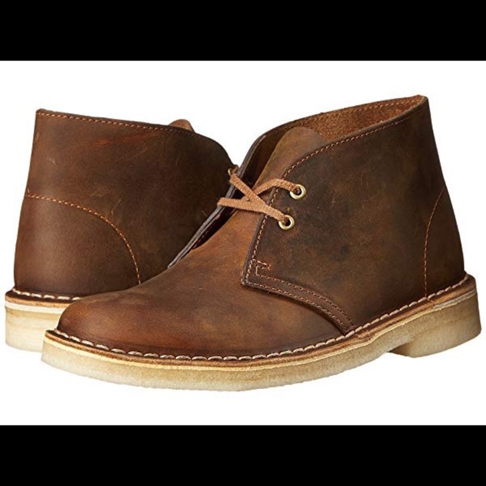 Desert boots- beeswax leather
